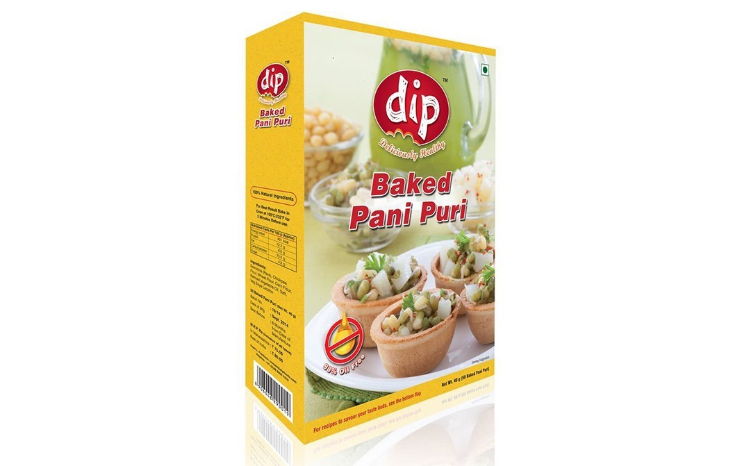 Dip Baked Pani Puri    Box  40 grams